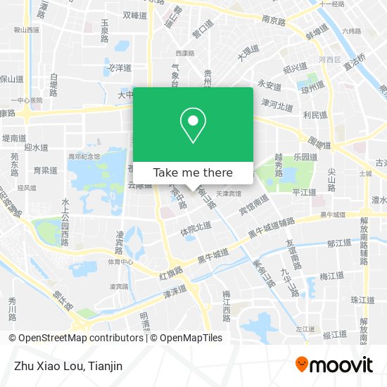Zhu Xiao Lou map