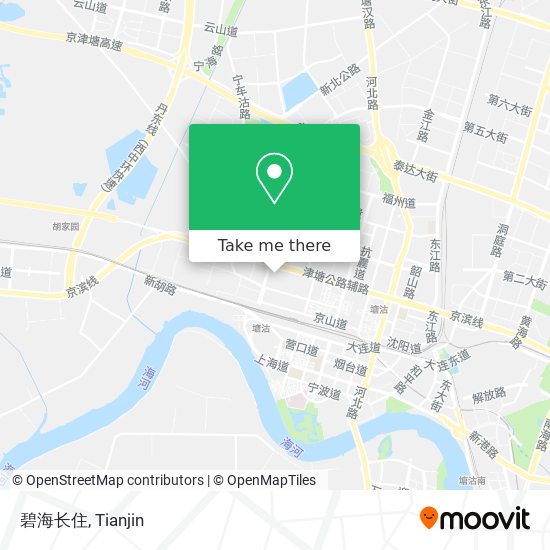 碧海长住 map