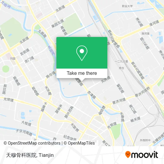 天穆骨科医院 map