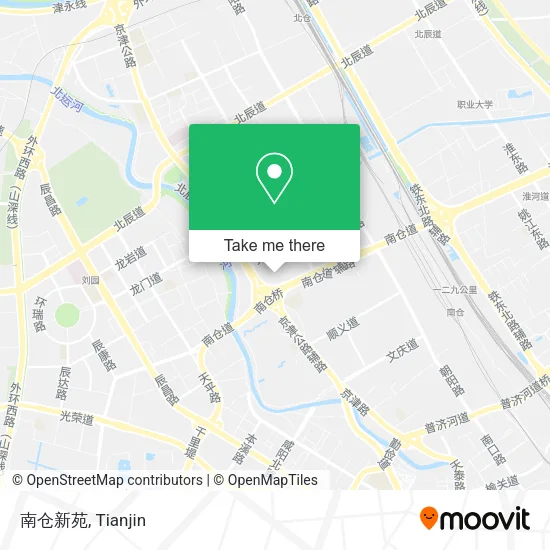 南仓新苑 map