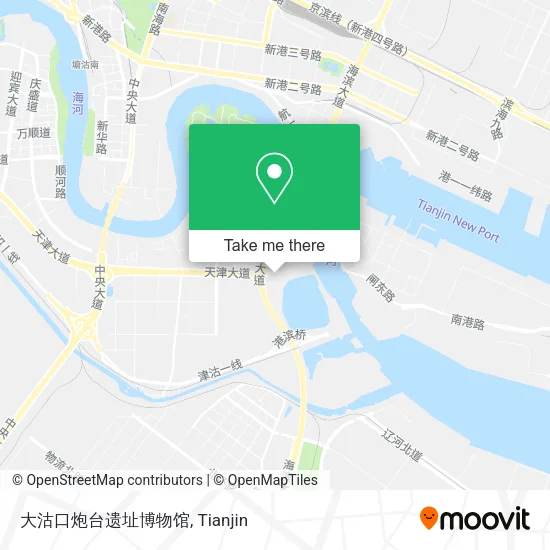 大沽口炮台遗址博物馆 map