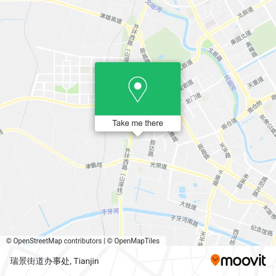 瑞景街道办事处 map