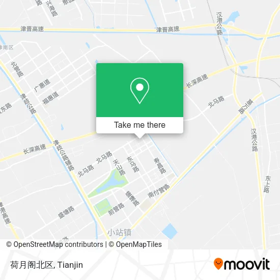 荷月阁北区 map