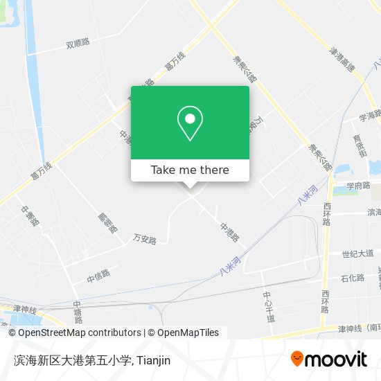 滨海新区大港第五小学 map