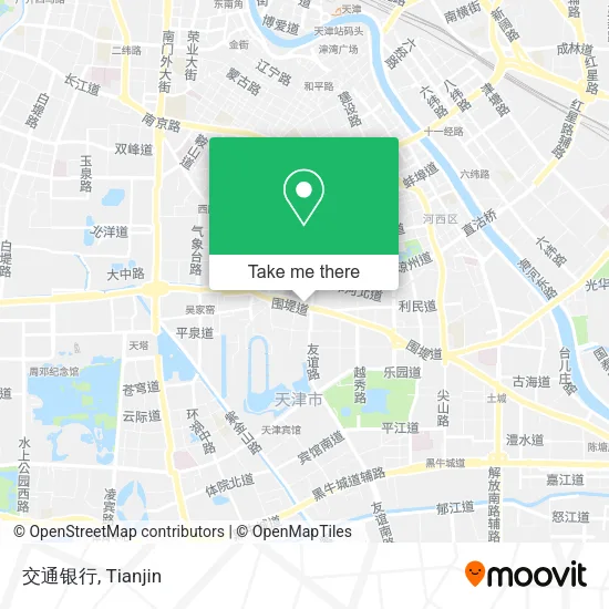 交通银行 map