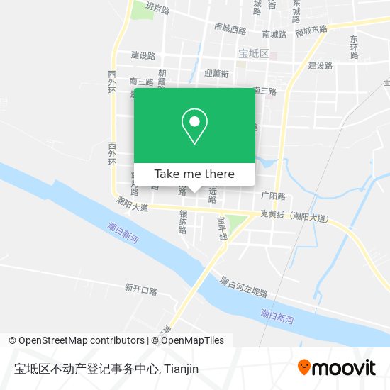 宝坻区不动产登记事务中心 map