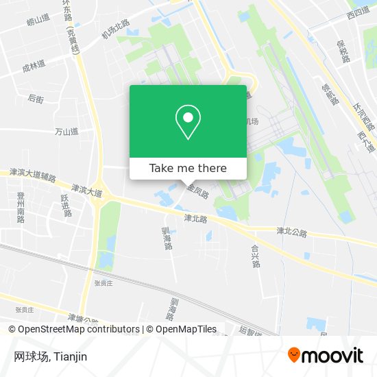网球场 map