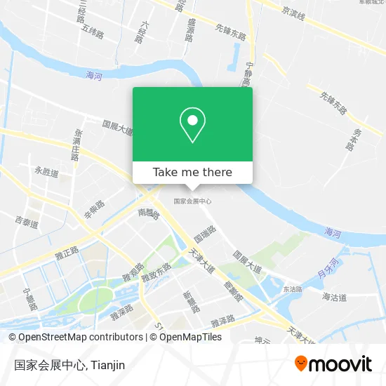 国家会展中心 map