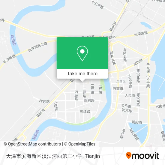 天津市滨海新区汉沽河西第三小学 map