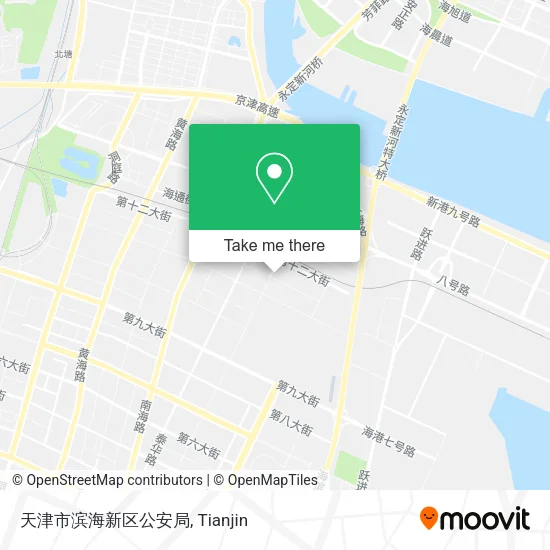 天津市滨海新区公安局 map