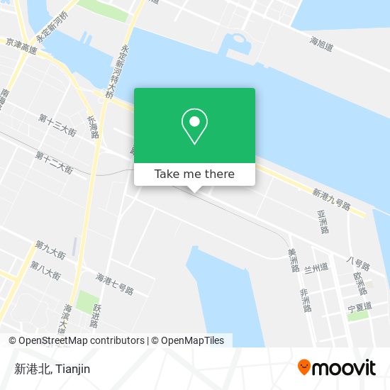 新港北 map
