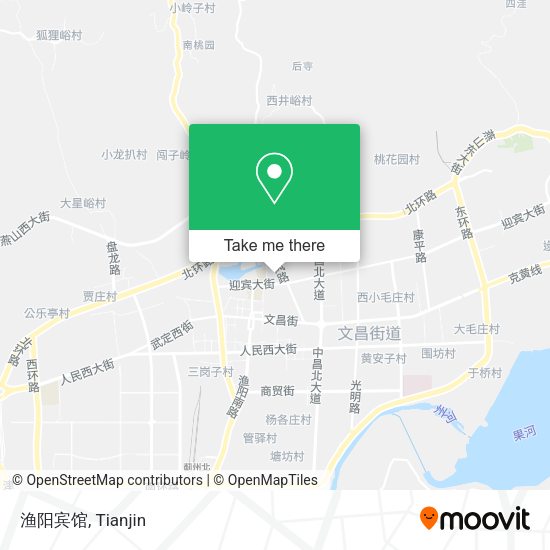渔阳宾馆 map