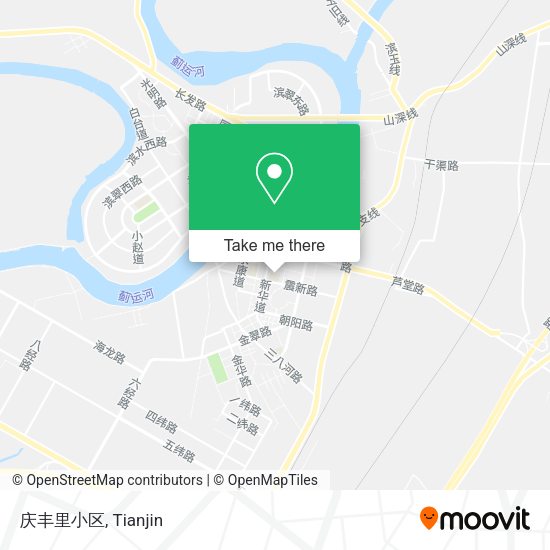 庆丰里小区 map