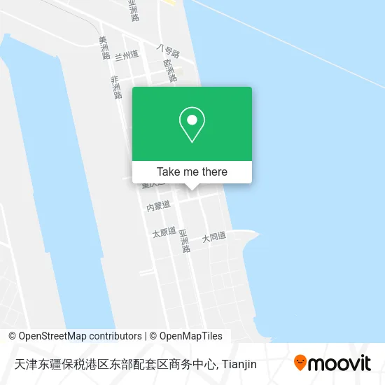 天津东疆保税港区东部配套区商务中心 map