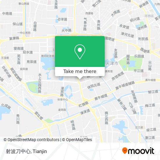 射波刀中心 map