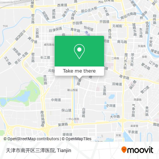 天津市南开区三潭医院 map