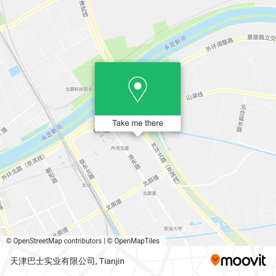 天津巴士实业有限公司 map