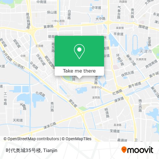 时代奥城35号楼 map
