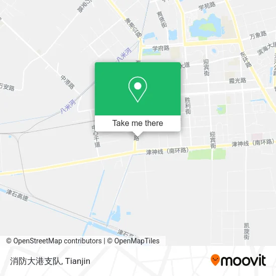 消防大港支队 map