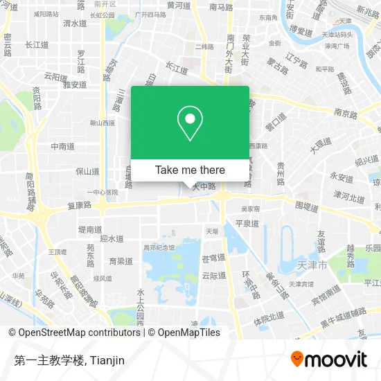 第一主教学楼 map