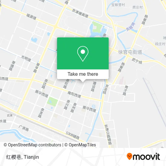 红樱巷 map