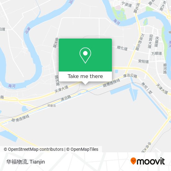 华福物流 map