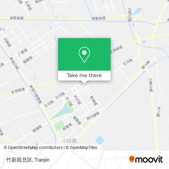 竹新苑北区 map