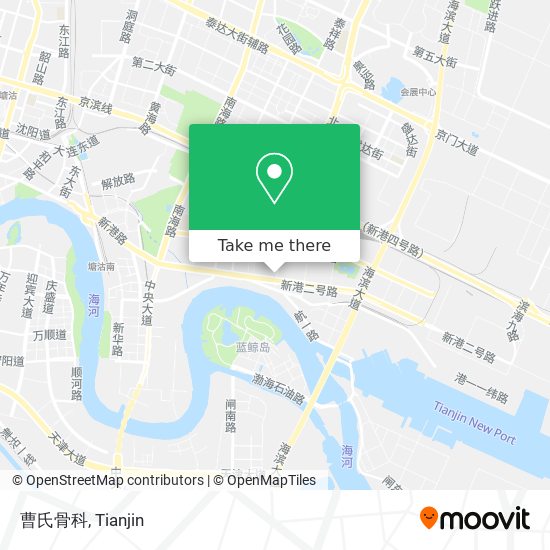 曹氏骨科 map