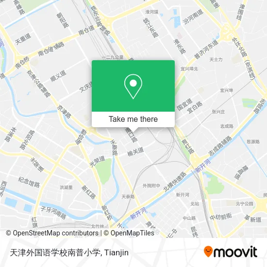 天津外国语学校南普小学 map