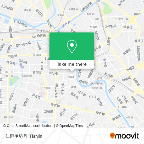 仁恒伊势丹 map