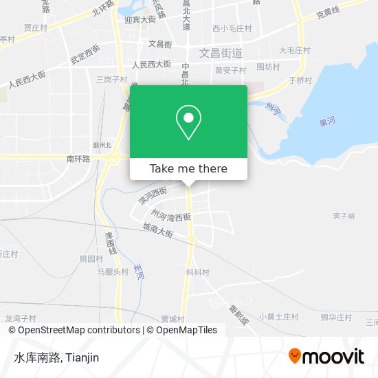 水库南路 map