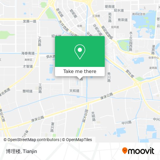 博理楼 map