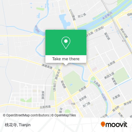 桃花寺 map