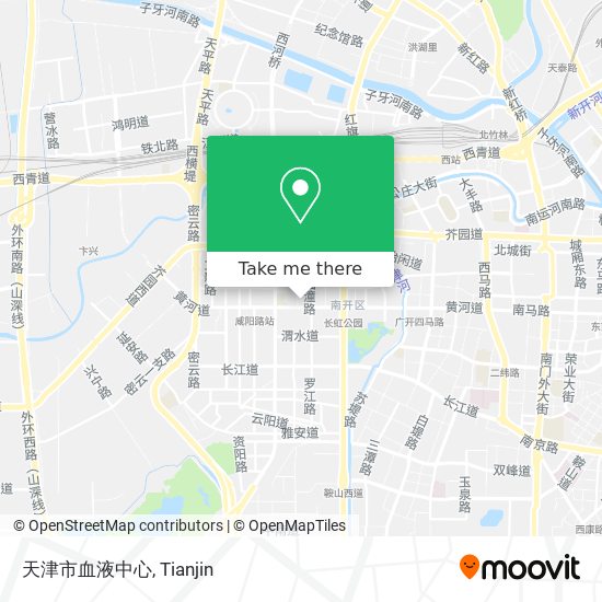 天津市血液中心 map