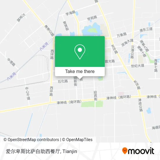 爱尔卑斯比萨自助西餐厅 map