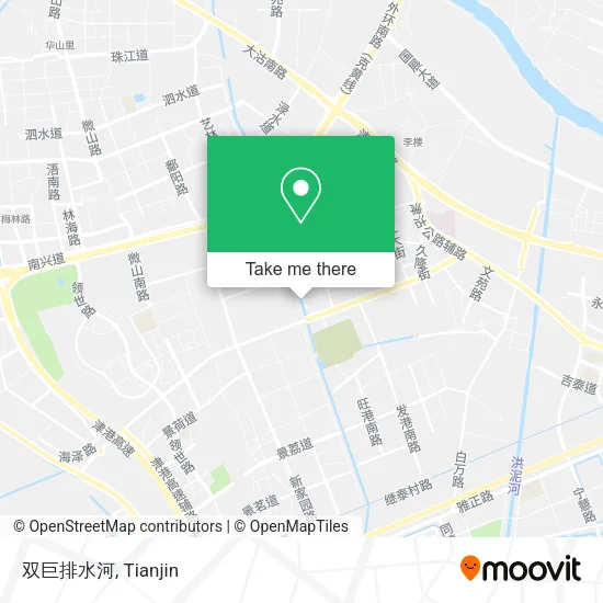 双巨排水河 map