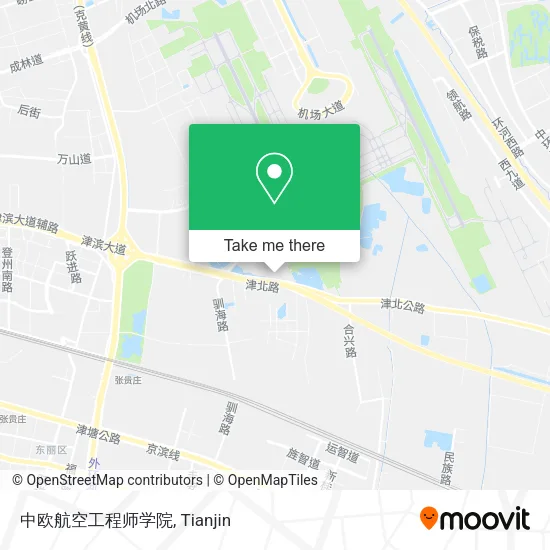 中欧航空工程师学院 map
