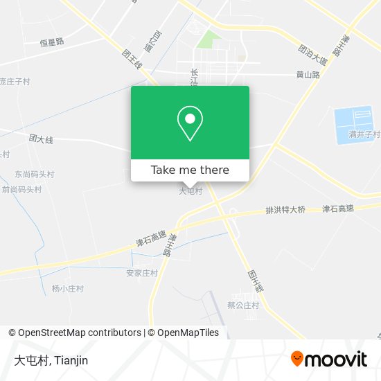 大屯村 map