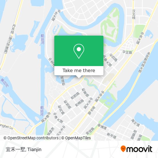 宜禾一墅 map