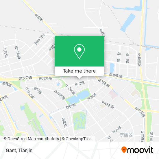 Gant map