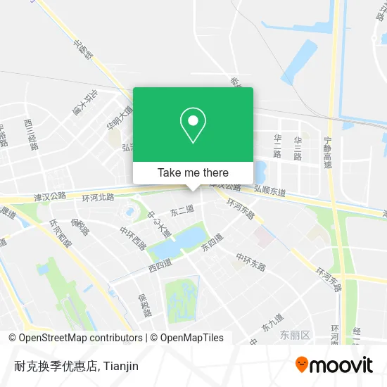 耐克换季优惠店 map