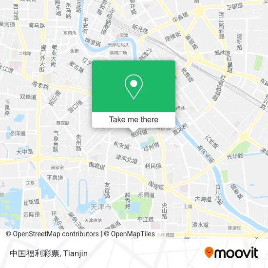 中国福利彩票 map