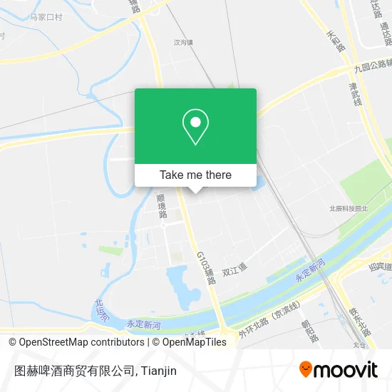 图赫啤酒商贸有限公司 map