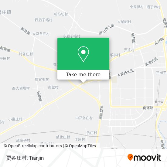贾各庄村 map