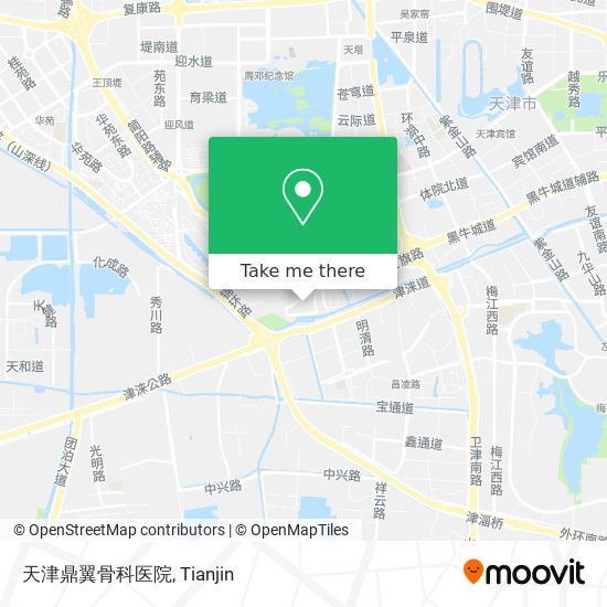 天津鼎翼骨科医院 map