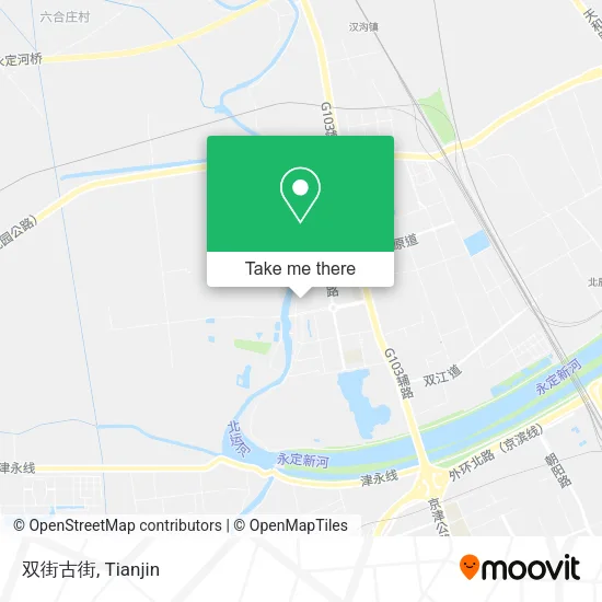 双街古街 map