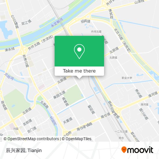 辰兴家园 map