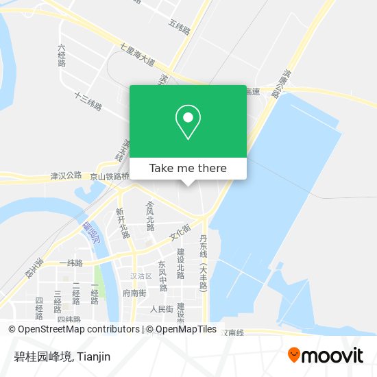 碧桂园峰境 map