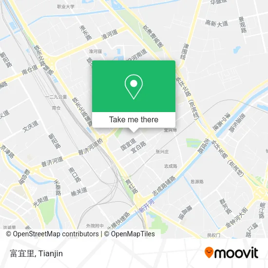 富宜里 map