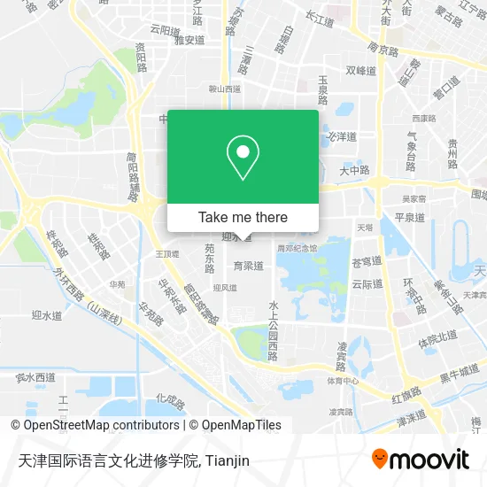 天津国际语言文化进修学院 map